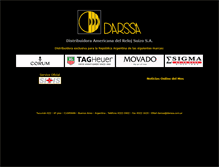 Tablet Screenshot of darssa.com.ar